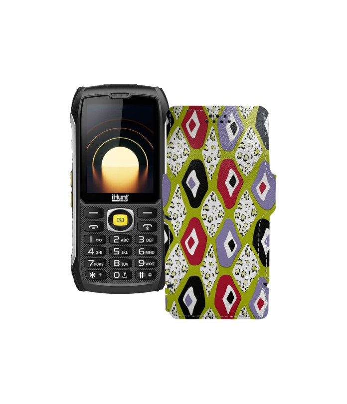 Чохол-книжка з екошкіри для телефону iHunt Titan Survivor 4G