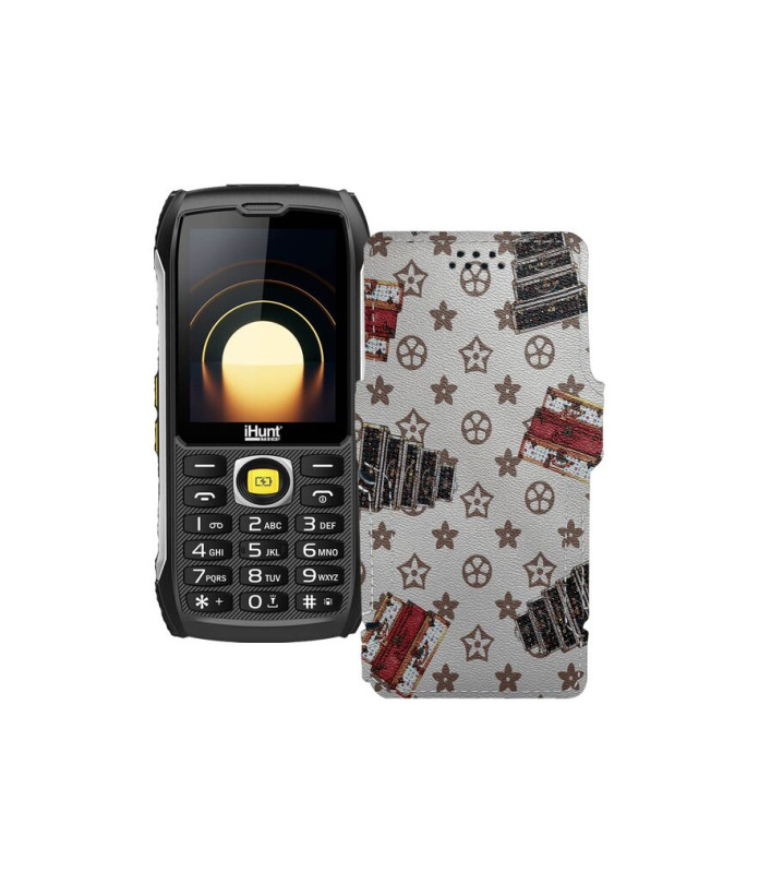 Чохол-книжка з екошкіри для телефону iHunt Titan Survivor 4G