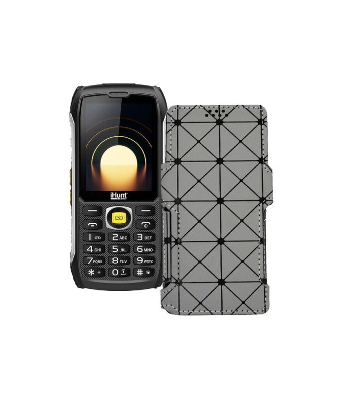 Чохол-книжка з екошкіри для телефону iHunt Titan Survivor 4G