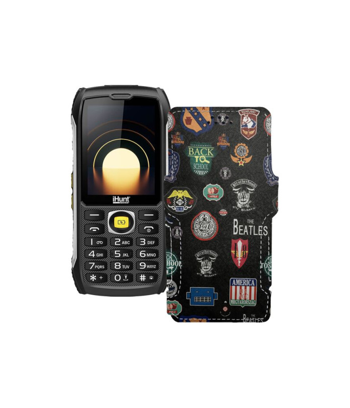 Чохол-книжка з екошкіри для телефону iHunt Titan Survivor 4G