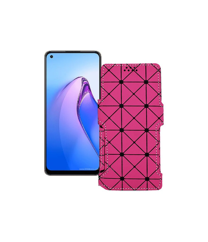 Чохол-книжка з екошкіри для телефону OPPO Reno 8