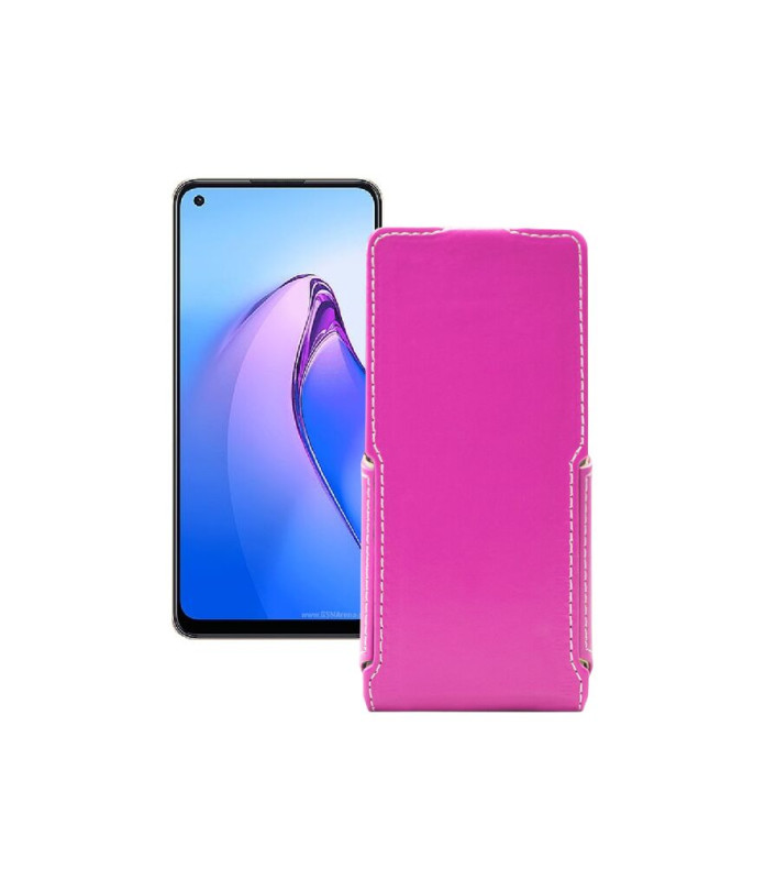 Чохол-флип з екошкіри для телефону OPPO Reno 8