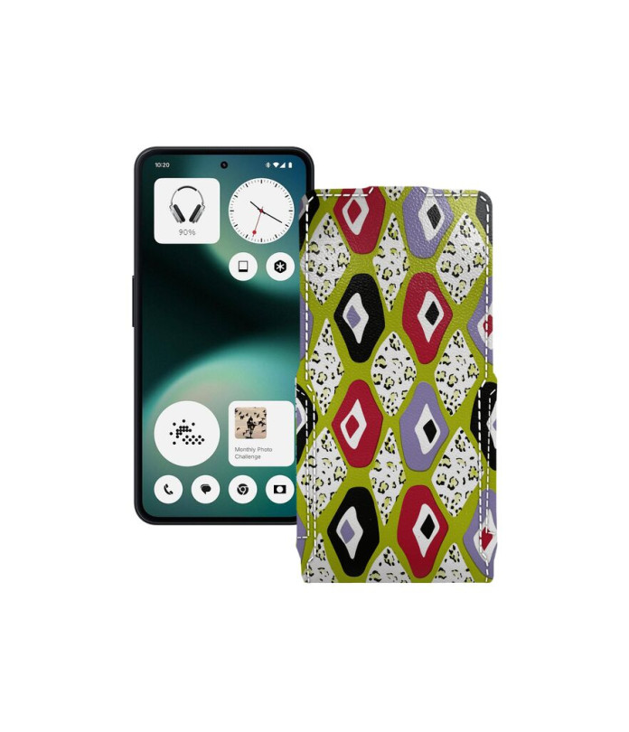 Чохол-флип з екошкіри для телефону Nothing Phone (3a) Lite 5G