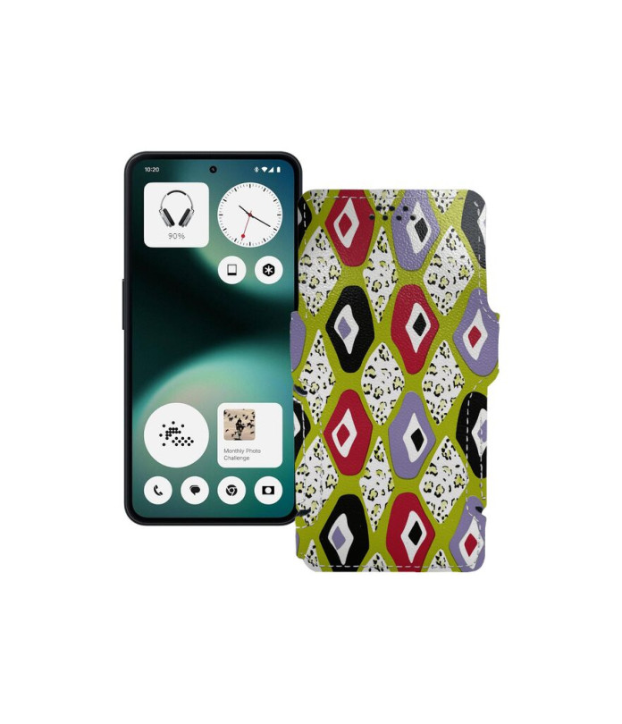 Чохол-книжка з екошкіри для телефону Nothing Phone (3a) Lite 5G