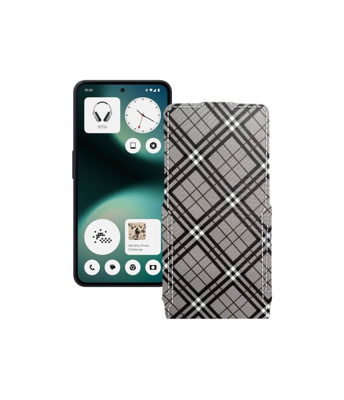 Чохол-флип з екошкіри для телефону Nothing Phone (3a) Lite 5G