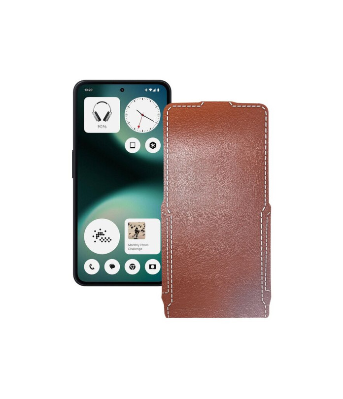 Чохол-флип з екошкіри для телефону Nothing Phone (3a) Lite 5G