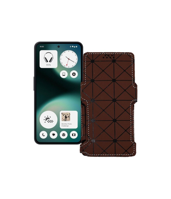 Чохол-книжка з екошкіри для телефону Nothing Phone (3a) Lite 5G