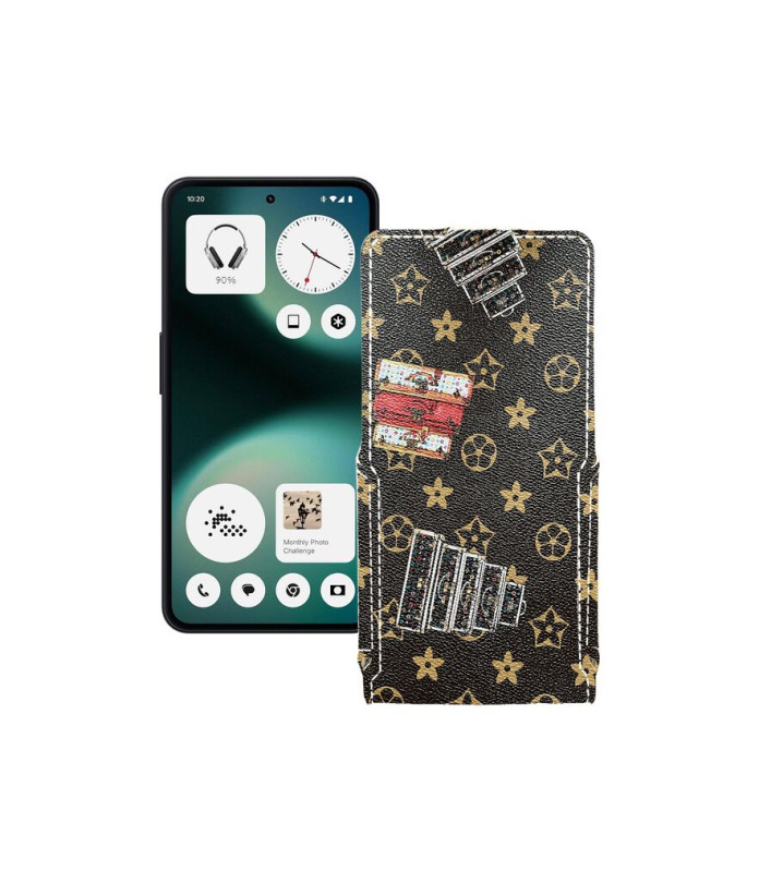 Чохол-флип з екошкіри для телефону Nothing Phone (3a) Lite 5G