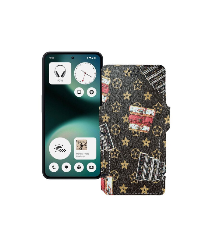 Чохол-книжка з екошкіри для телефону Nothing Phone (3a) Lite 5G