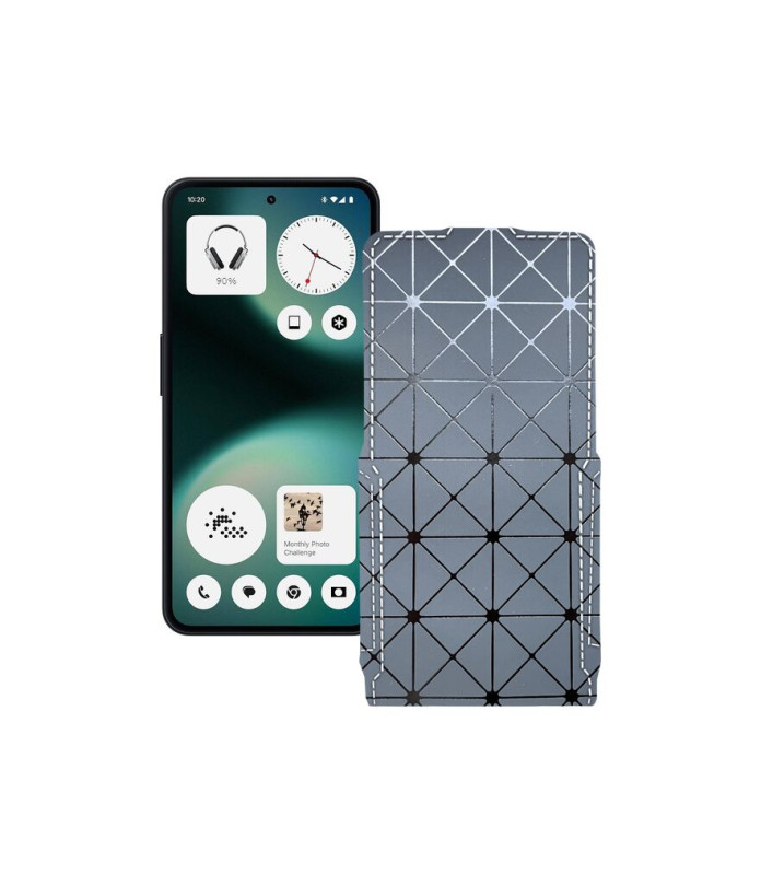 Чохол-флип з екошкіри для телефону Nothing Phone (3a) Lite 5G