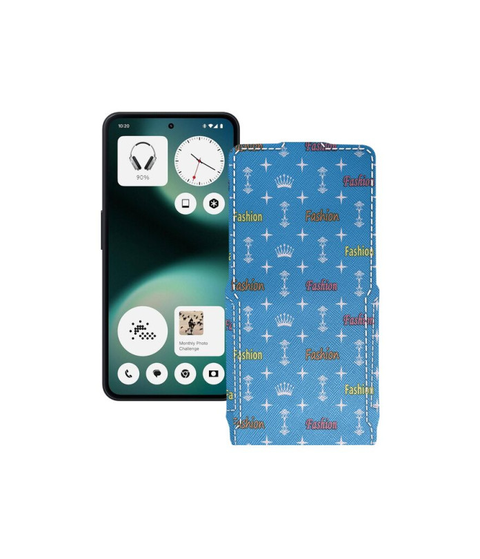 Чохол-флип з екошкіри для телефону Nothing Phone (3a) Lite 5G