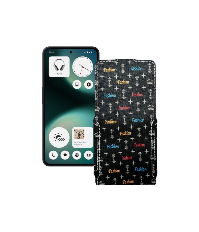 Чохол-флип з екошкіри для телефону Nothing Phone (3a) Lite 5G