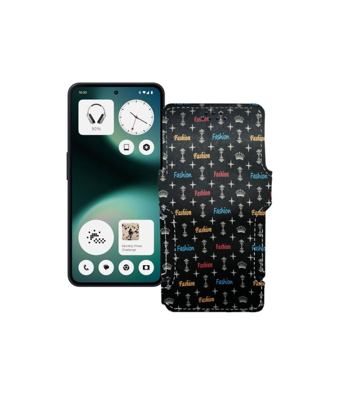 Чохол-книжка з екошкіри для телефону Nothing Phone (3a) Lite 5G