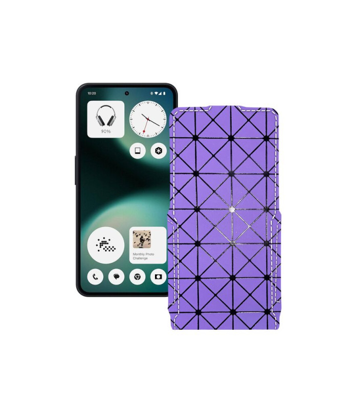 Чохол-флип з екошкіри для телефону Nothing Phone (3a) Lite 5G