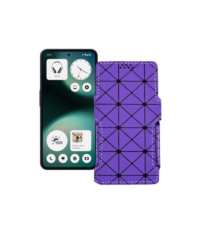 Чохол-книжка з екошкіри для телефону Nothing Phone (3a) Lite 5G