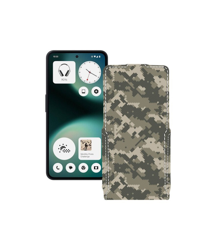 Чохол-флип з екошкіри для телефону Nothing Phone (3a) Lite 5G