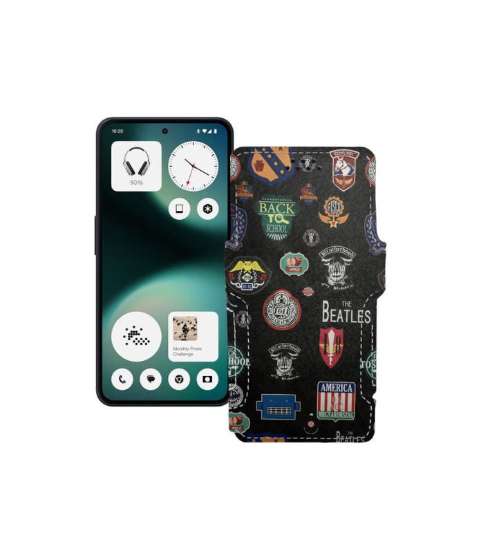 Чохол-книжка з екошкіри для телефону Nothing Phone (3a) Lite 5G