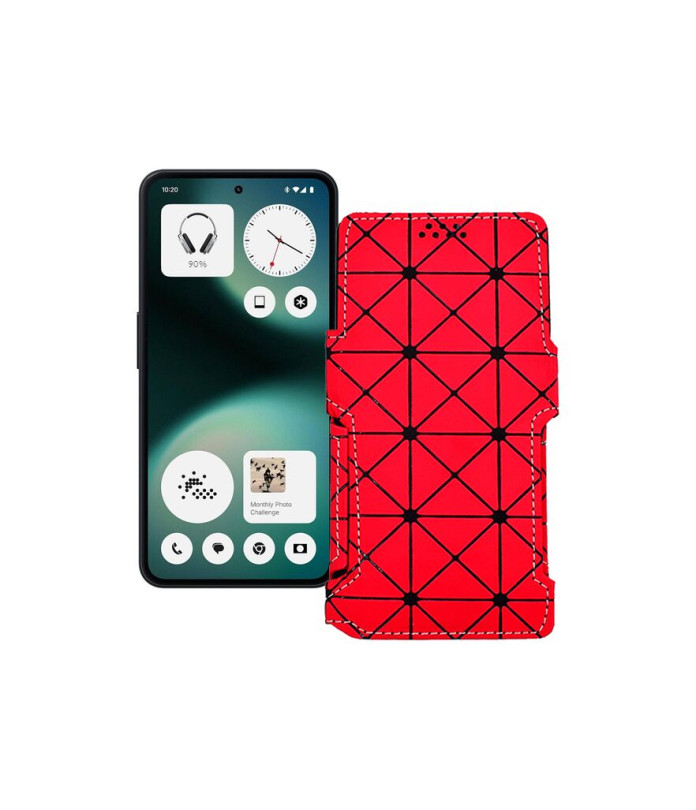 Чохол-книжка з екошкіри для телефону Nothing Phone (3a) Lite 5G