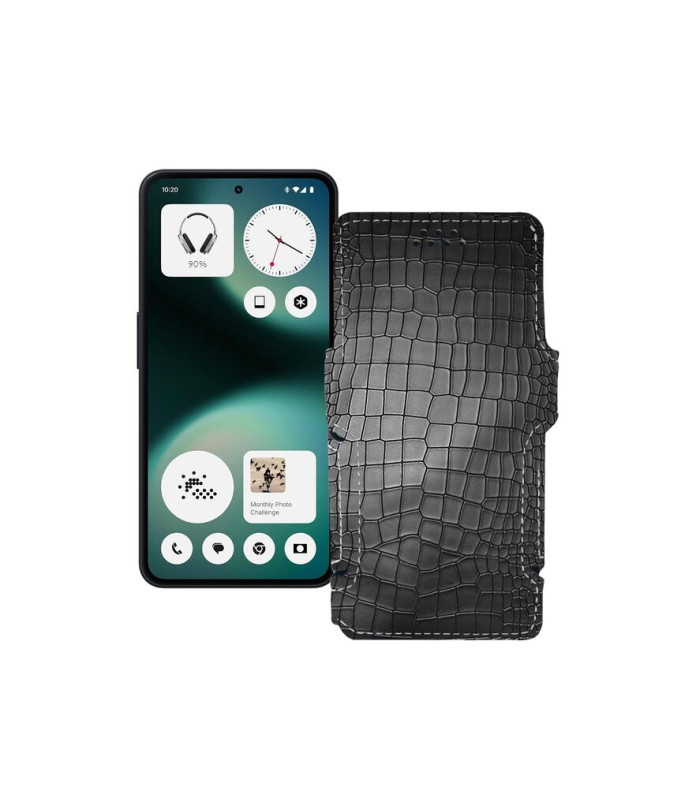 Чохол-книжка з екошкіри для телефону Nothing Phone (3a) Lite 5G