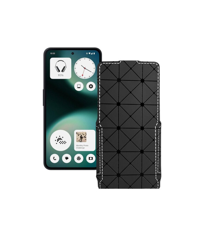 Чохол-флип з екошкіри для телефону Nothing Phone (3a) Lite 5G