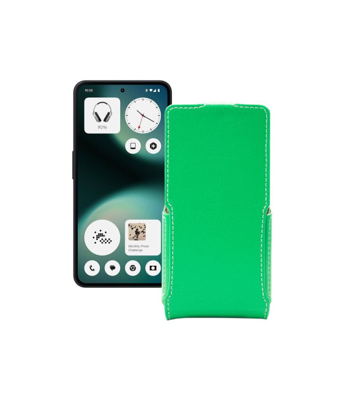 Чохол-флип з екошкіри для телефону Nothing Phone (3a) Lite 5G