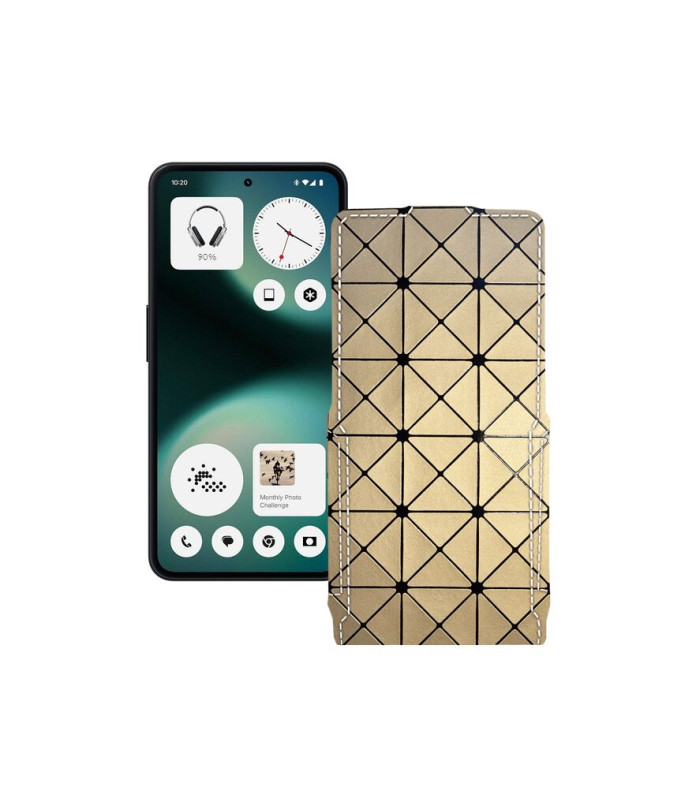 Чохол-флип з екошкіри для телефону Nothing Phone (3a) Lite 5G