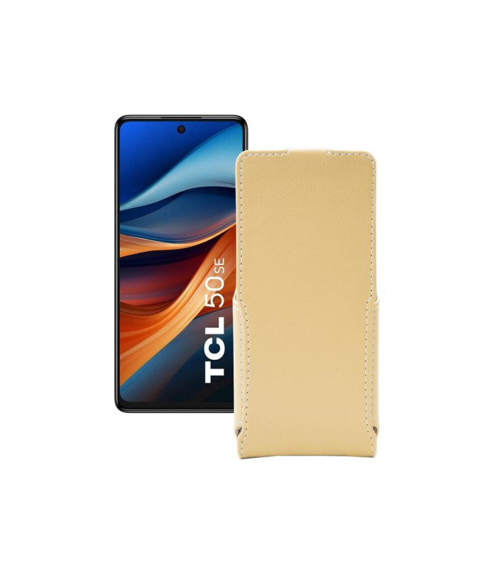 Чохол-флип з екошкіри для телефону TCL 50 SE