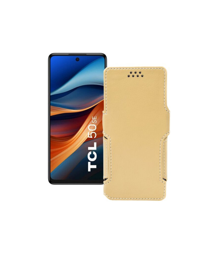 Чохол-книжка з екошкіри для телефону TCL 50 SE