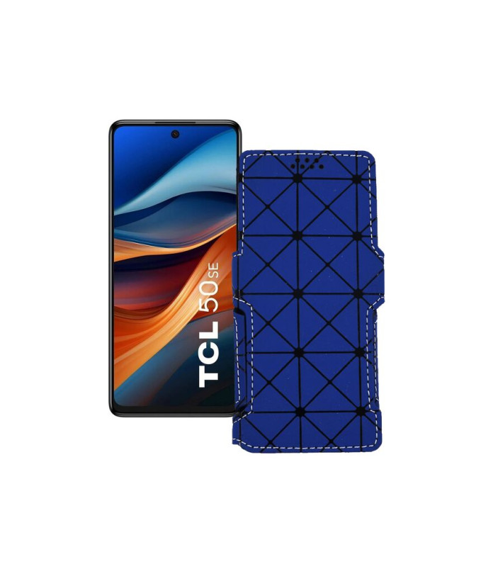 Чохол-книжка з екошкіри для телефону TCL 50 SE