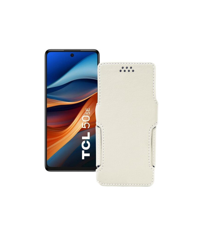 Чохол-книжка з екошкіри для телефону TCL 50 SE