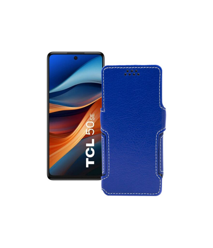 Чохол-книжка з екошкіри для телефону TCL 50 SE
