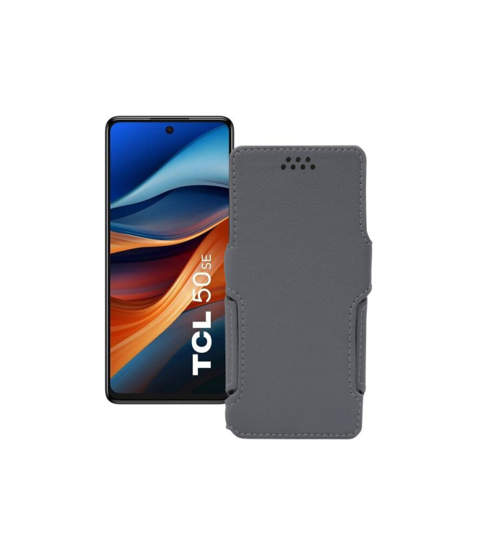 Чохол-книжка з екошкіри для телефону TCL 50 SE