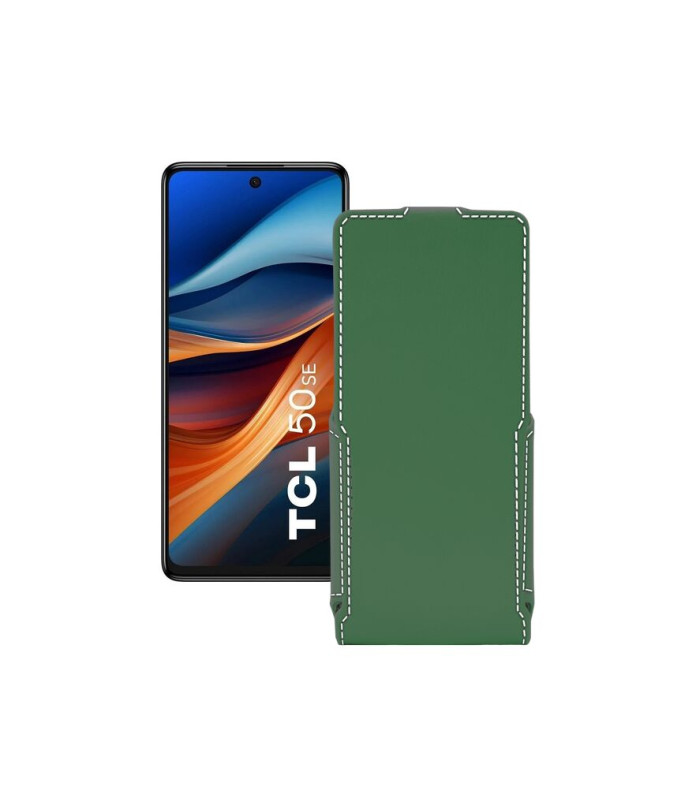 Чохол-флип з екошкіри для телефону TCL 50 SE