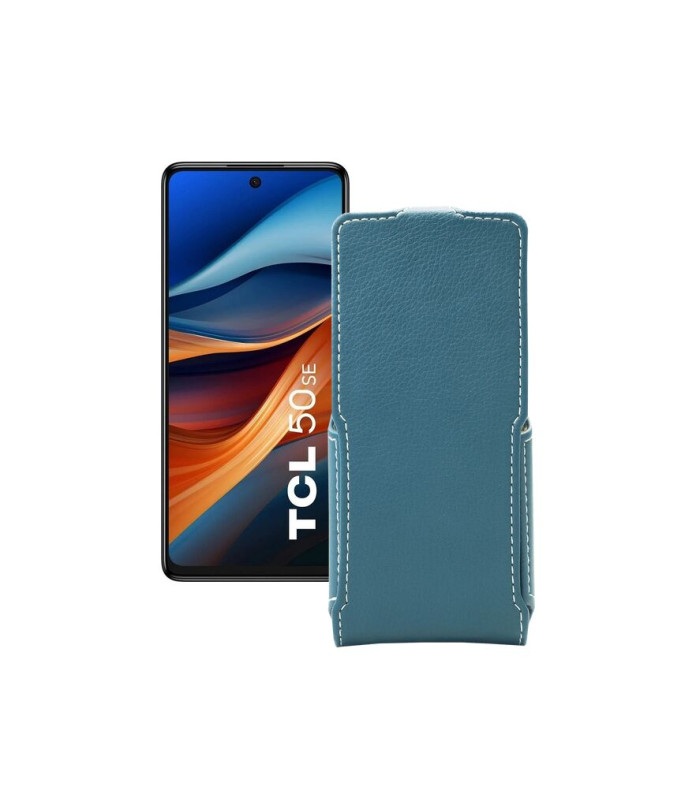 Чохол-флип з екошкіри для телефону TCL 50 SE