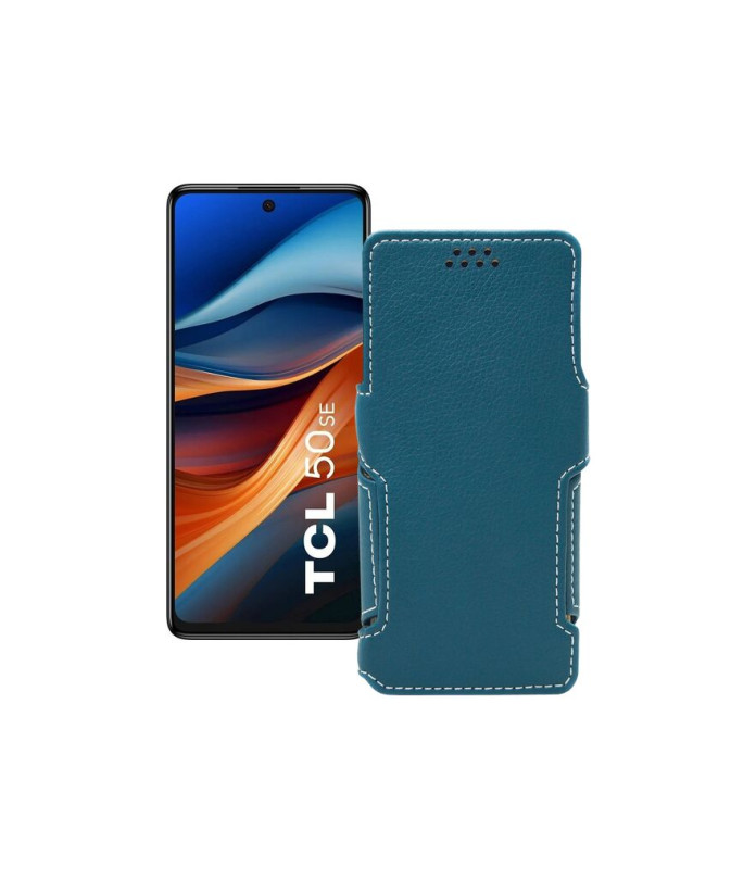 Чохол-книжка з екошкіри для телефону TCL 50 SE