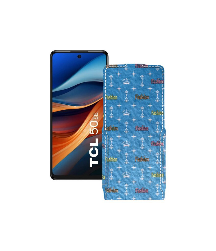 Чохол-флип з екошкіри для телефону TCL 50 SE