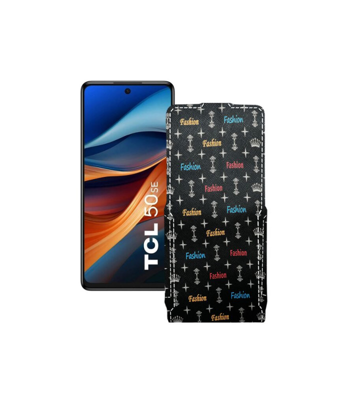 Чохол-флип з екошкіри для телефону TCL 50 SE