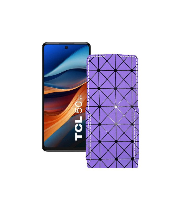 Чохол-флип з екошкіри для телефону TCL 50 SE