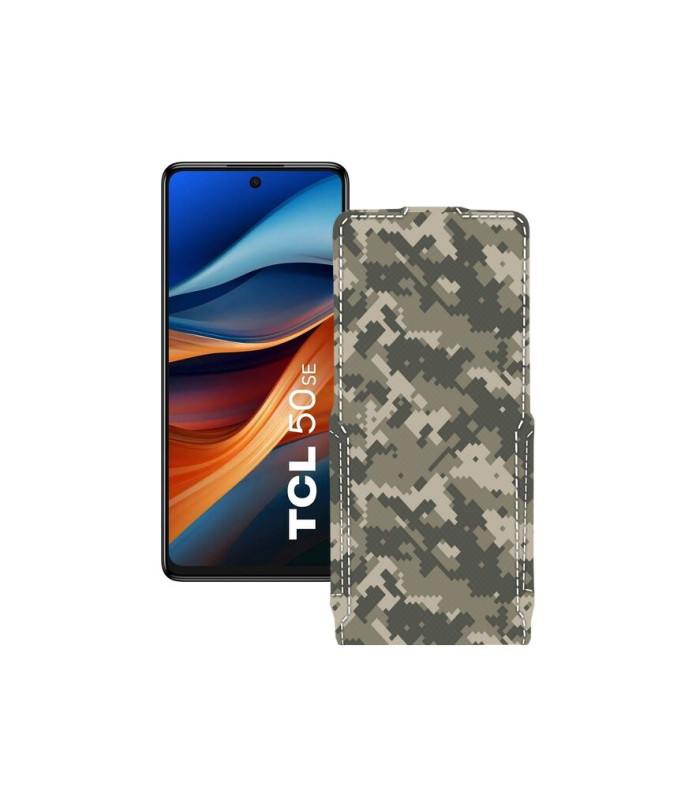 Чохол-флип з екошкіри для телефону TCL 50 SE