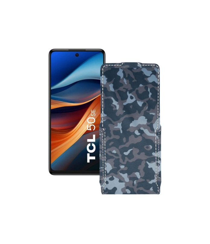 Чохол-флип з екошкіри для телефону TCL 50 SE