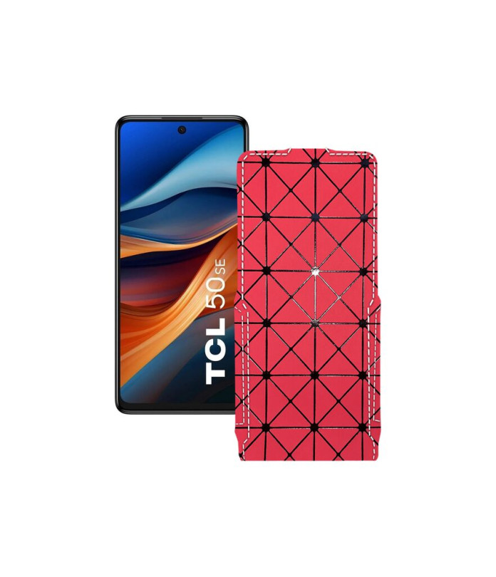 Чохол-флип з екошкіри для телефону TCL 50 SE