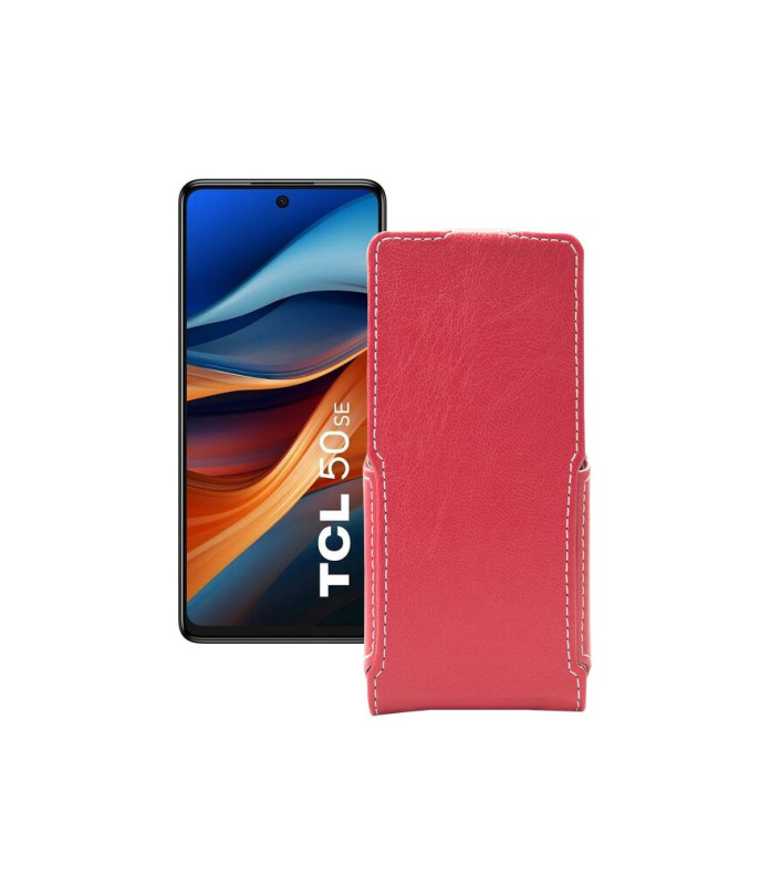 Чохол-флип з екошкіри для телефону TCL 50 SE