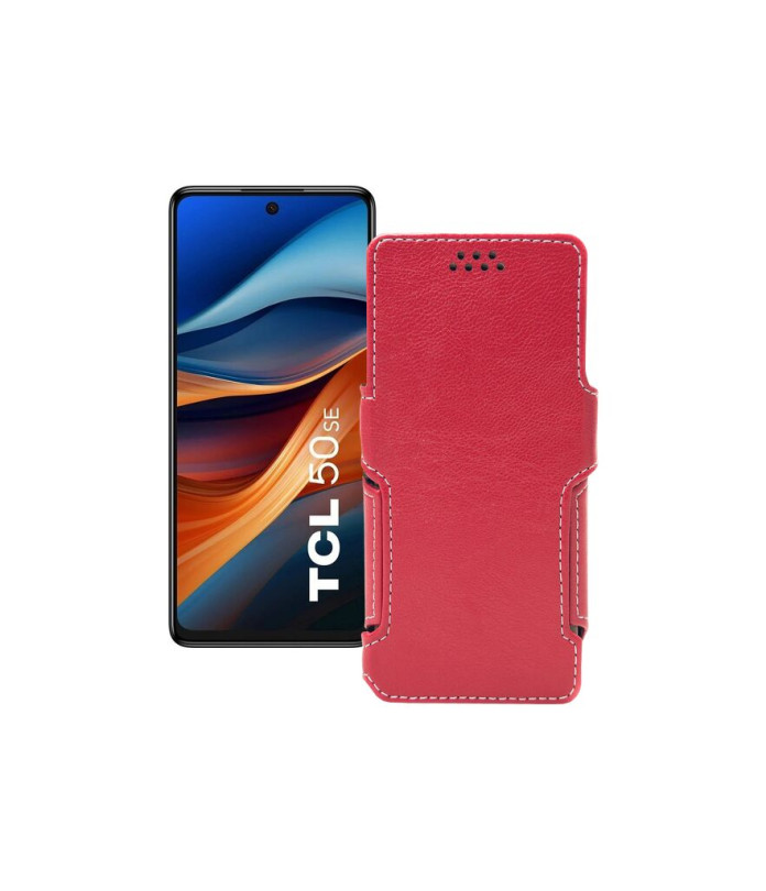 Чохол-книжка з екошкіри для телефону TCL 50 SE