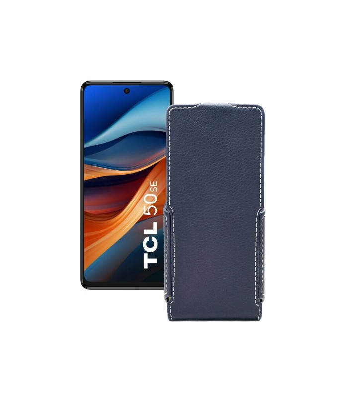 Чохол-флип з екошкіри для телефону TCL 50 SE
