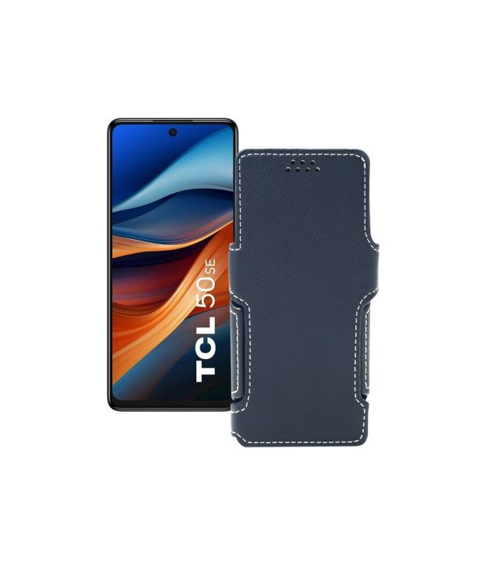 Чохол-книжка з екошкіри для телефону TCL 50 SE