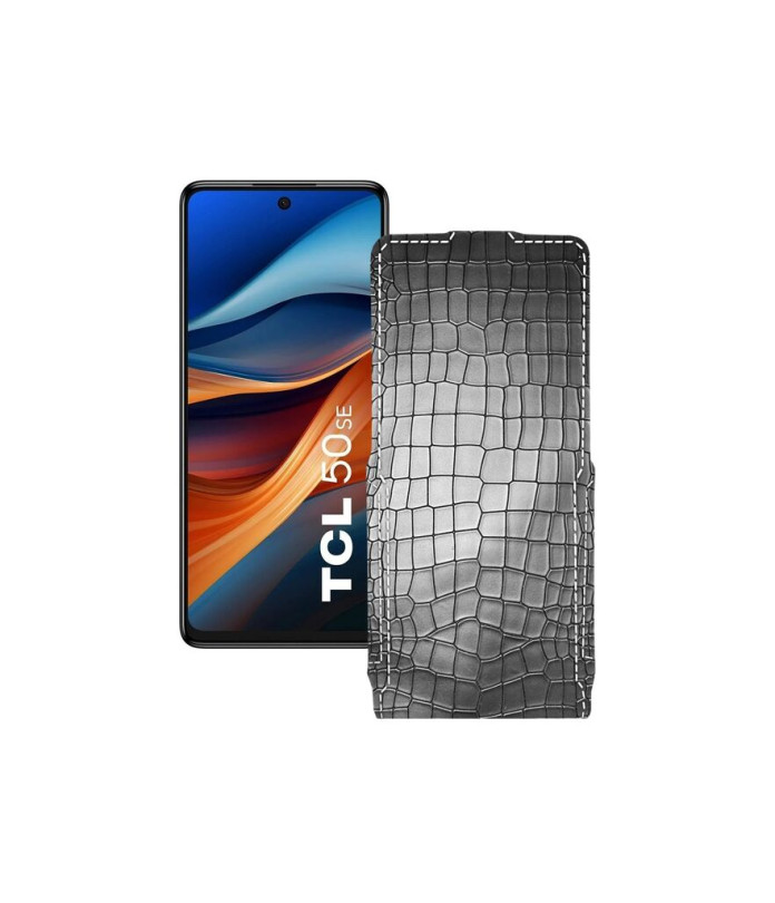 Чохол-флип з екошкіри для телефону TCL 50 SE