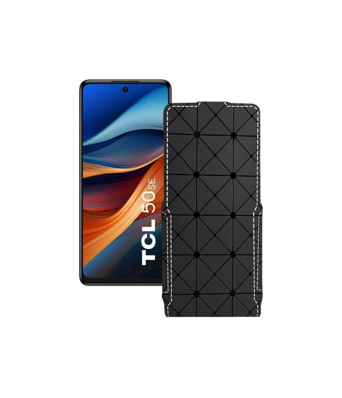 Чохол-флип з екошкіри для телефону TCL 50 SE