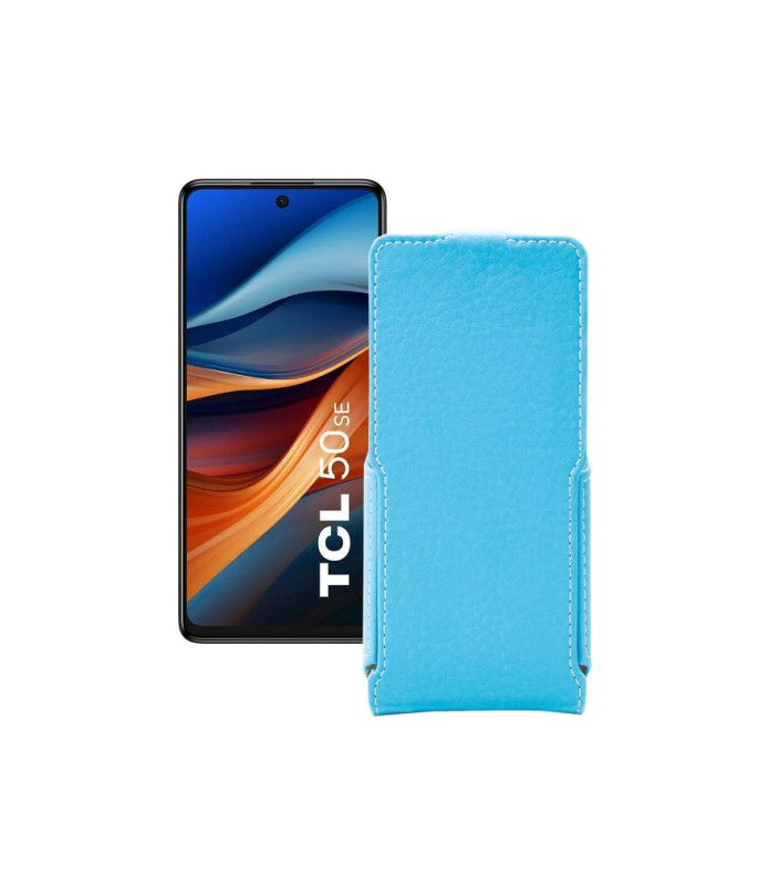 Чохол-флип з екошкіри для телефону TCL 50 SE