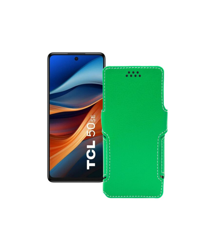 Чохол-книжка з екошкіри для телефону TCL 50 SE