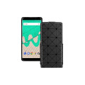 Чохол-флип з екошкіри для телефону Wiko View Max